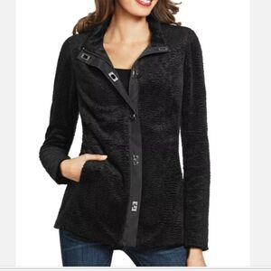 Cabi Carol Anderson Turnkey Jacket Faux Fur 907